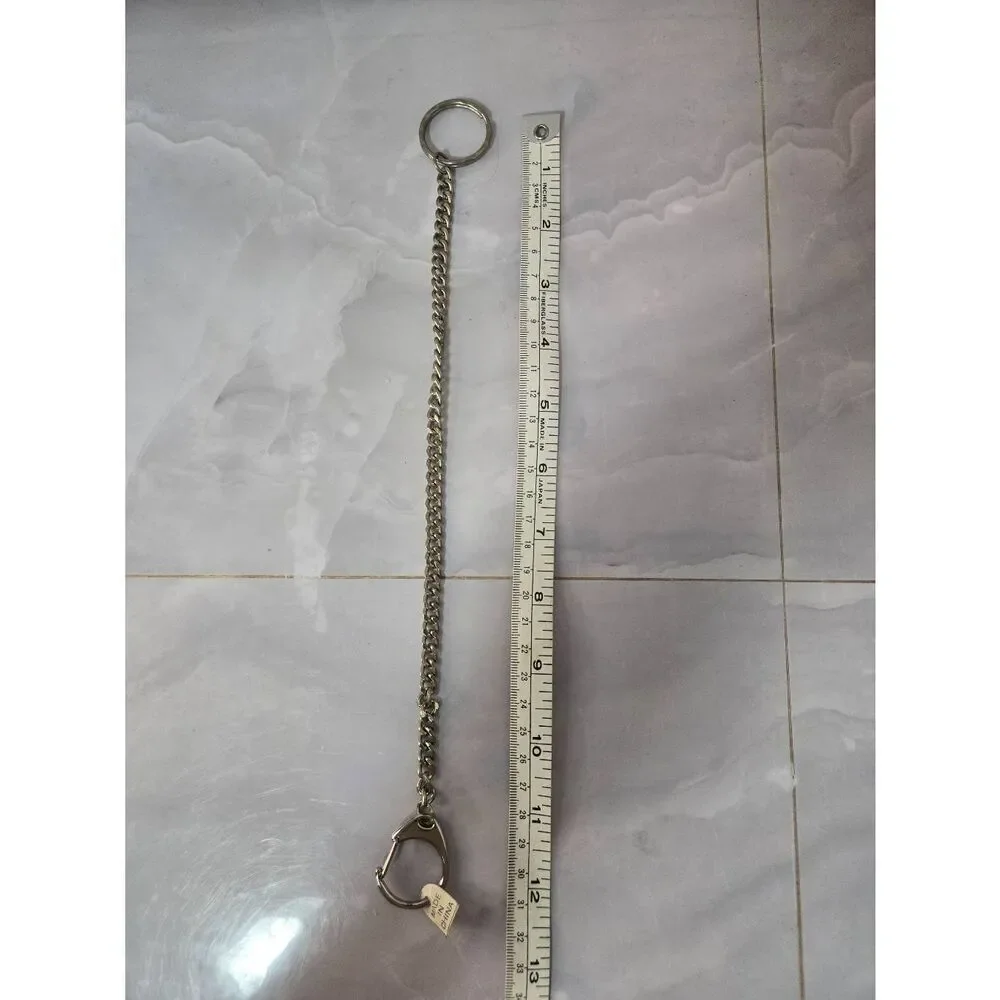 Extra Long Metal Chain Pocket Key Ring